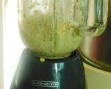 A picture of step 4 of Taro in buttermilk curry (kadi, Morkuzhambu in tamil).