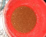 A picture of step 2 of Chocolate Walnut Eggless Brownies.