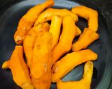 हल्दी की सब्ज़ी रेसिपी चरण 1 फोटो