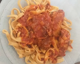 Foto del paso 7 de la receta: Fideos caseros con salsa de pollo
