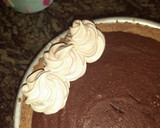Foto del paso 10 de la receta: Tarta de chocolate, flan y merengue italiano