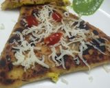 A picture of step 10 of Paneer paratha.