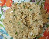 A picture of step 4 of Rice & Potatoes kabab.