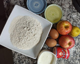 Foto del paso 1 de la receta: 🍎🍎Budín de manzana🍎🍎Sin azúcar