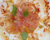 Foto del paso 5 de la receta: Carpaccio de gambita roja en su jugo