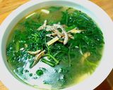 A picture of step 2 of Stir-Fried Nightshade Soup with Dried Anchovies (Home Cooking).