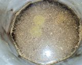 A picture of step 4 of Sonf ajwain or ginger powder Tea.