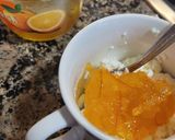 Foto del paso 3 de la receta Ensalada de espinacas con mandarina y queso con mermelada de naranja amarga