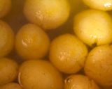 A picture of step 5 of Orange Rasgulla.