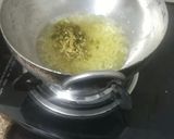 A picture of step 1 of Sechezwan chutney for Chinese bhel.
