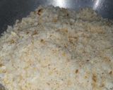 A picture of step 1 of Bread Banana Ladoo.