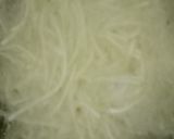 A picture of step 3 of Chinese Bhel.