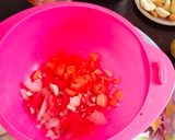 A picture of step 1 of Healthy Sprout chaat 🍎🥝🍎🥝😋😋.