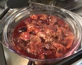 Une image de l'étape 4 de Compote de cerises.