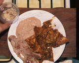 Foto del paso 11 de la receta: Chilaquiles con Bistec en Chile Pasilla
