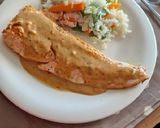 Foto del paso 4 de la receta: Salmón a la crema Cookpad
