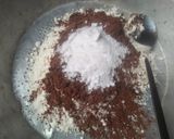 Foto langkah ke 2 dari resep Brownies kukus mekar eggless.