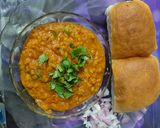 A picture of step 13 of Mumbai style pav bhaji recipe.