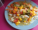 Foto del paso 1 de la receta: Dorada con asado de verduras
