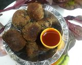 A picture of step 9 of Red spinach tikki.