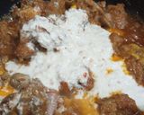 A picture of step 5 of Mutton handi.