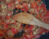 Foto del paso 6 de la receta: 🍆 Berenjenas rellenas de pimiento 🌶 y queso crema🧀