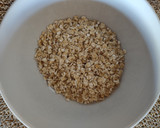 Foto del paso 1 de la receta: Desayuno/merienda exprés con avena, plátano y chocolate