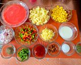 A picture of step 1 of Vegetable Macaroni Soup.