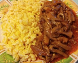 Laskagomba pörkölt recept fázis 2 fotója