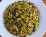 صورة لخطوة 14 من وصفة برياني رز بالخضار والدجاج