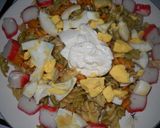 Foto del paso 6 de la receta: Kanikama en ensalada de fideos multicolores