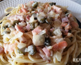 Foto del paso 8 de la receta: Spaghetti con ahumados