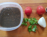 Foto del paso 1 de la receta: Crema de lentejas con chile ancho al estilo de LuzMa