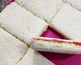 Foto del paso 17 de la receta: 🥪 Sándwiches de miga - variedad 🥪 Queso roquefort, atún, tomate, huevo, ananá, cantimpalo, jamón