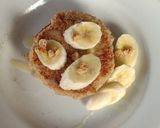 Foto langkah ke 3 dari resep Banana Oat Pancake.