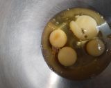 A picture of step 1 of Trees leche (milk cake).