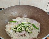 A picture of step 5 of Indian Style Veggies Pasta.