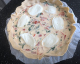 Foto del paso 4 de la receta: Quiche caprese