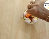 A picture of step 6 of Jalebi parfait.