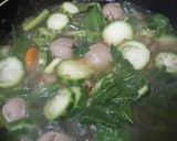 Foto langkah ke 6 dari resep 27. Bening Sayur Bakso Sapi (week 6).