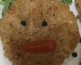 Hình bước làm 3 của món Cơm chiên giòn ăn kèm trứng cuộn (Onigiri chiên giòn)