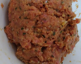 Foto del paso 3 de la receta: Hamburguesas caseras bacon, queso azul y masala