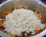 A picture of step 8 of Brinji Rice.