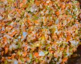 Foto del paso 4 de la receta: PASTEL DE 🫛ZUCCHINIS🫛EN SALSA RÚSTICA (gratinados) 🫛🥘🫛🥘