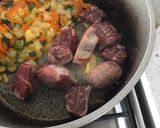 Foto del paso 3 de la receta: Estofado con papas y batata 🍠 🥔