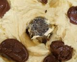 Foto langkah ke 8 dari resep Marmer Cake Tape (Tidak Berkulit/Metode Au Bain Marie).