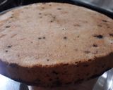 A picture of step 7 of Chocolate dry fruit spongcake.