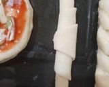 A picture of step 8 of Party snacks(bread rolls).