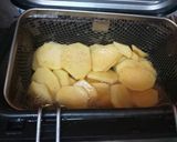 Foto del paso 3 de la receta Pollo troceado al ajillo con cerveza acompañado de patatas