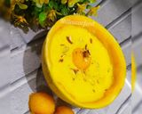 A picture of step 2 of Muskmelon pudding.